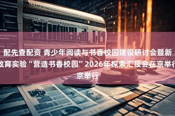 配先查配资 青少年阅读与书香校园建设研讨会暨新教育实验“营造书香校园”2026年探索汇报会在京举行